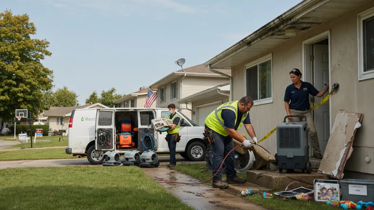 Water Damage Restoration in Barryton, MI near me